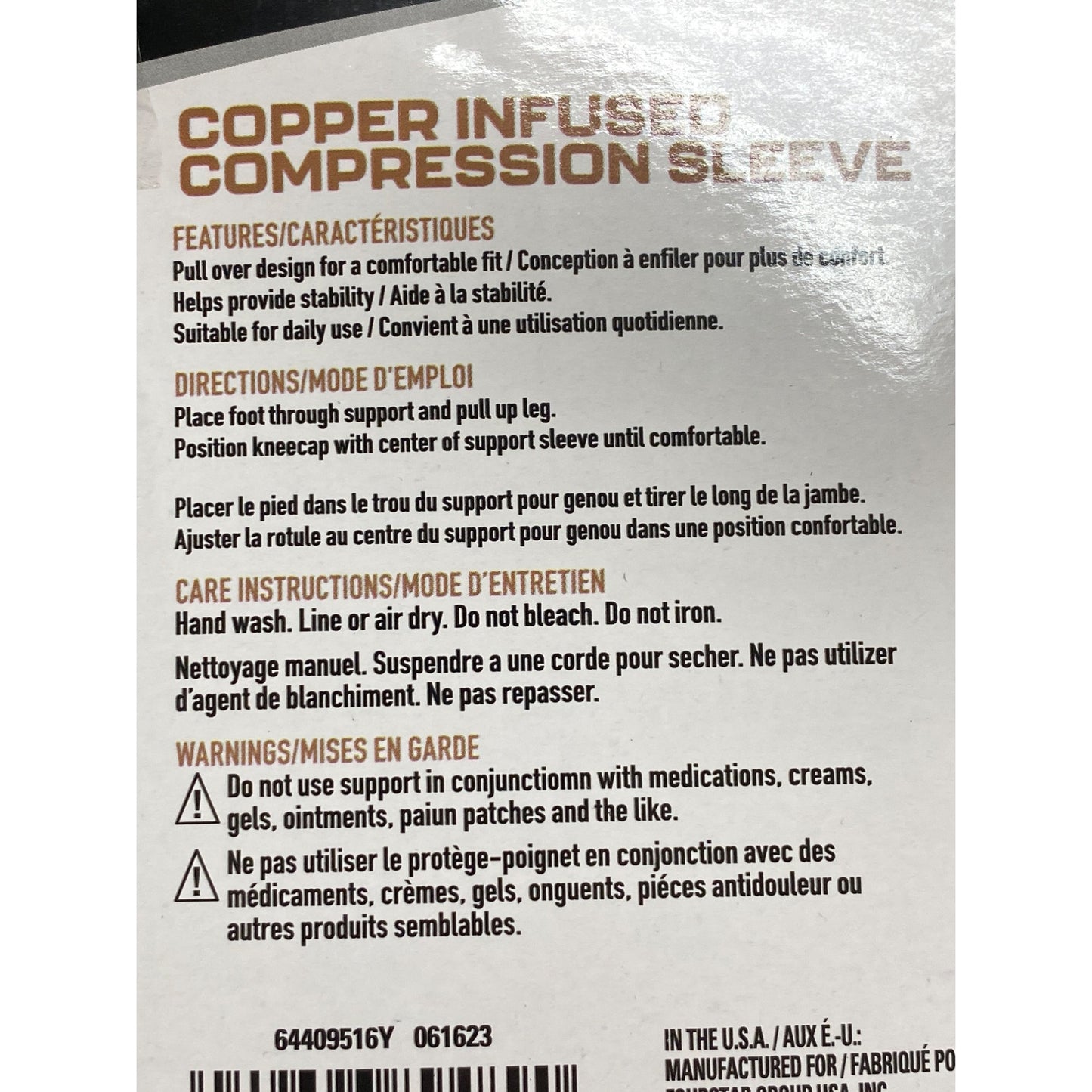 Copper Infused Compression Sleeve
