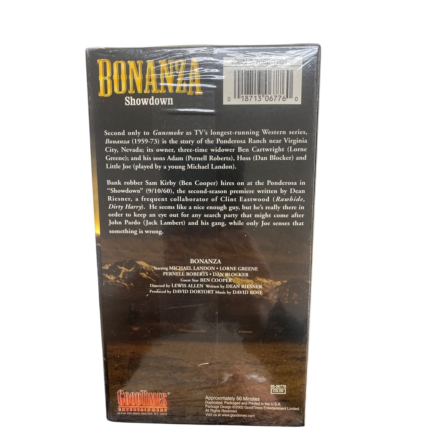 Bonanza Collectors Edition 5 VHS Set