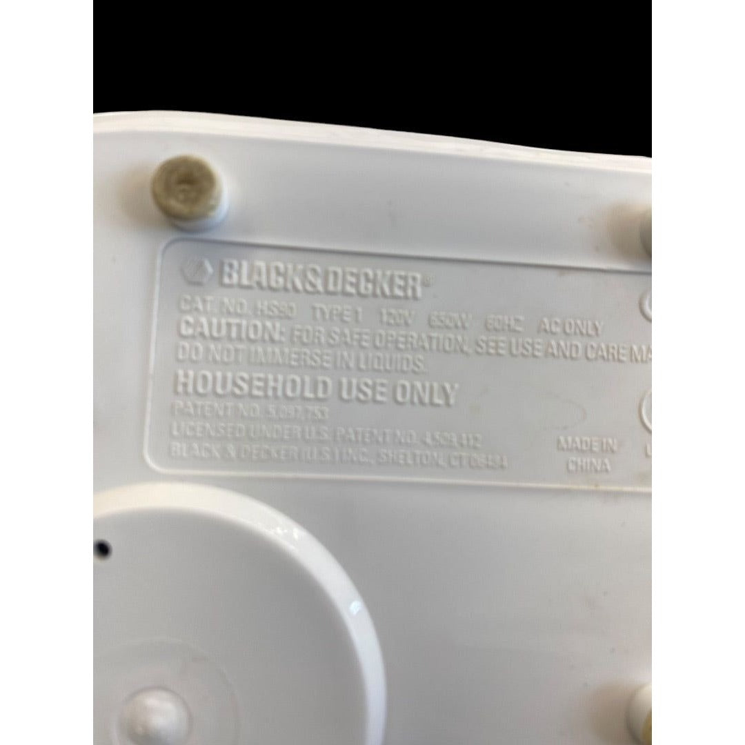 Black & Decker Handy Steamer Plus HS90 White