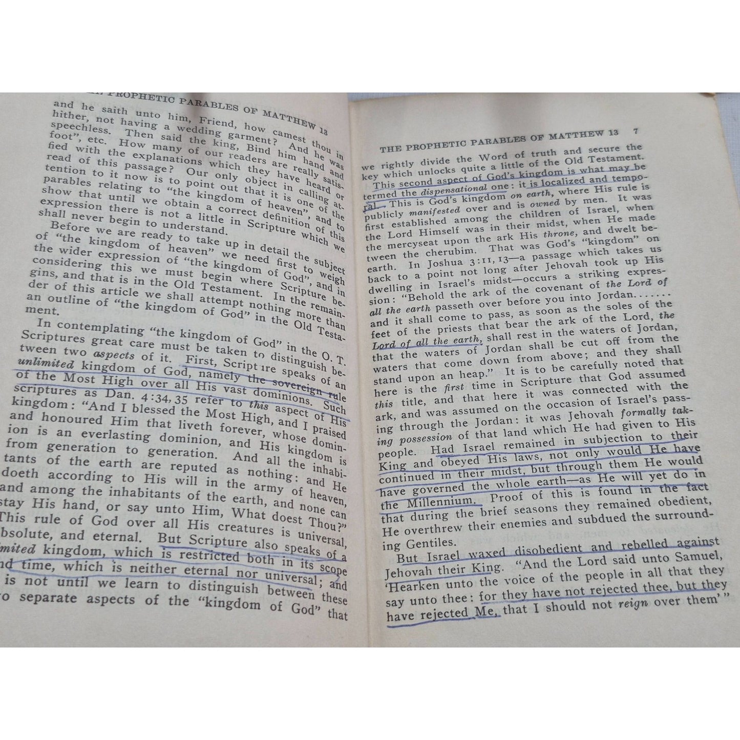 The Prophetic Parables