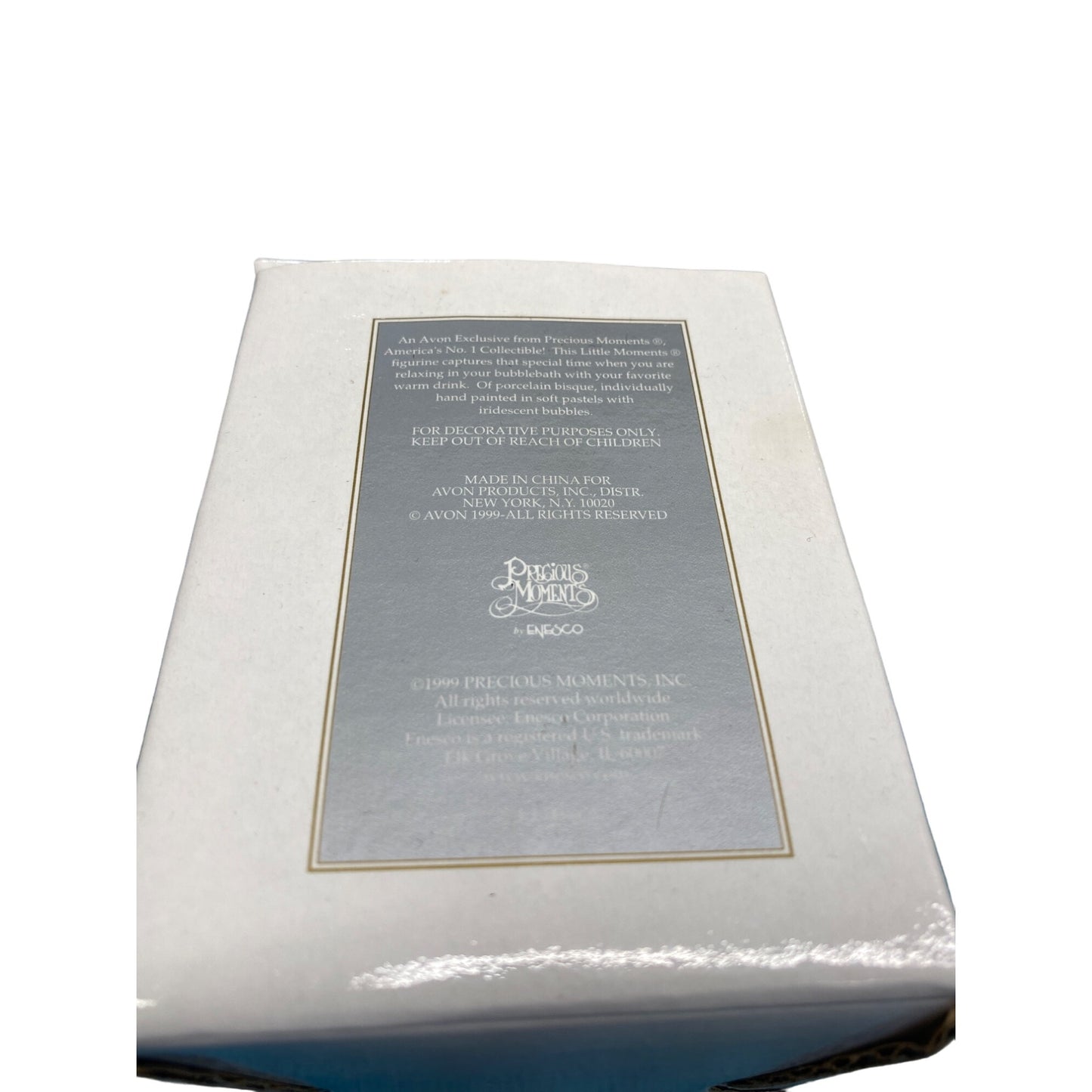 Avon Precious Moments Soap Bubbles Figurine 1998 Collectible