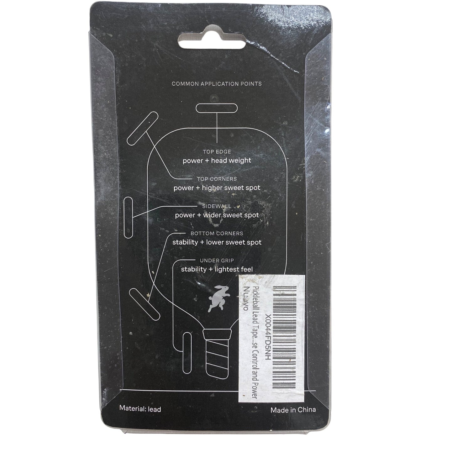 Pickleball Lead Tape