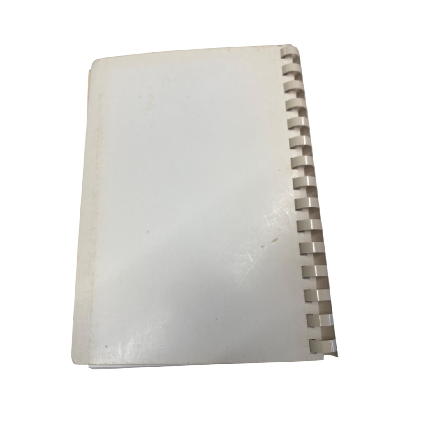 Vintage "Seasoned With Love" Spiral Cookbook Emily First Response Unit 1974 Tabs