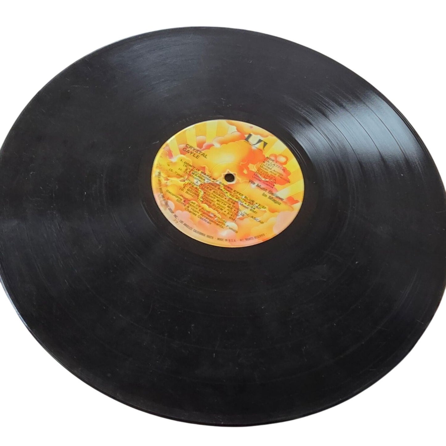 Crystal Gayle "We Must Believe In Magic" 1977 Vinyl Record Album