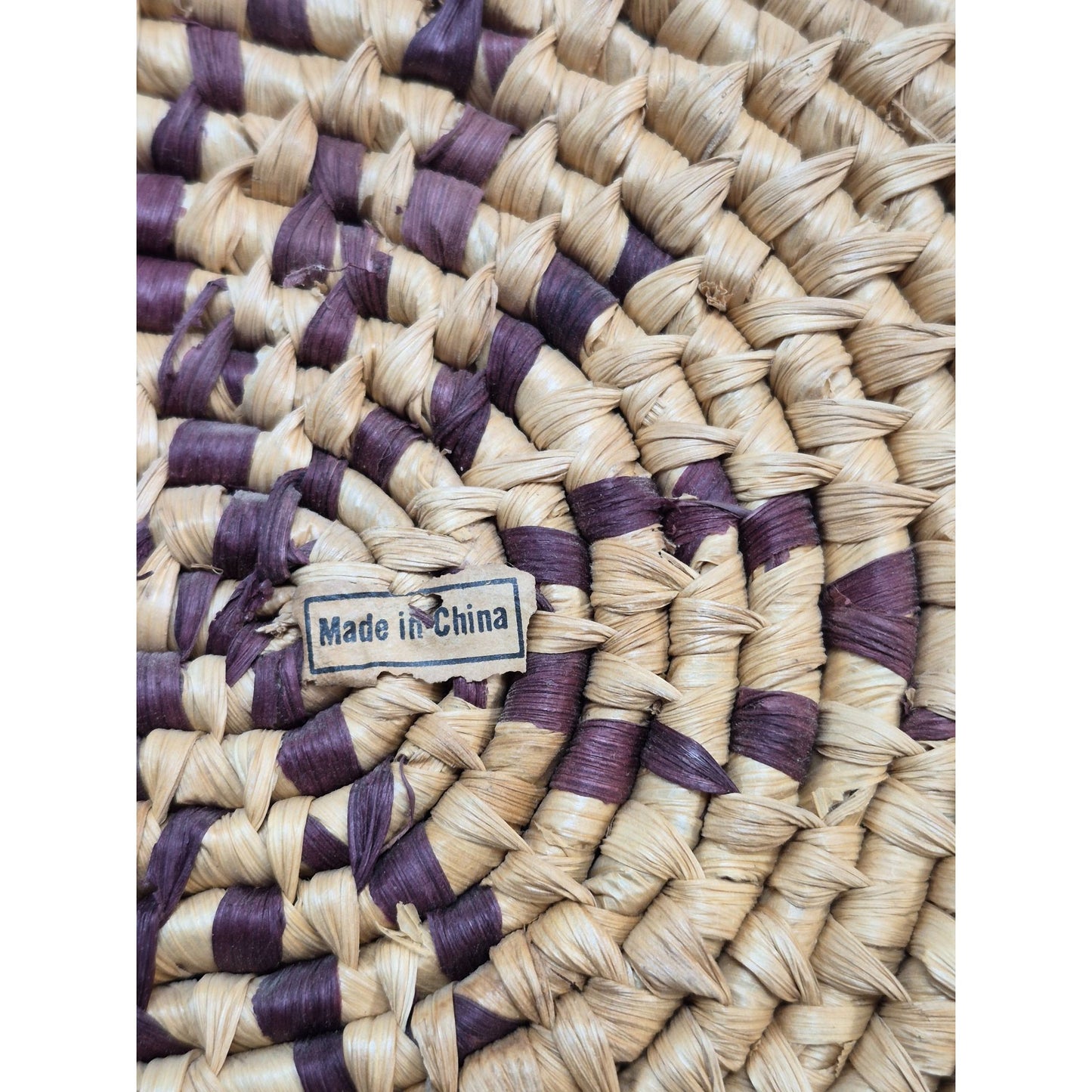 Large Basket Oval Tray 16"