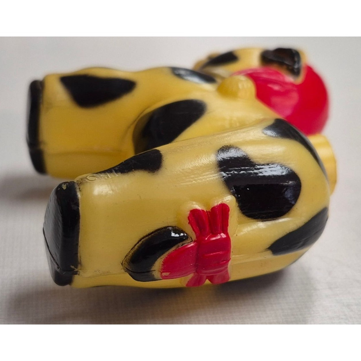 Christmas Cow Santa Hat Blow Mold Set 12 String Light Cover