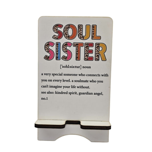 "Soul Sister" Wooden Plaque