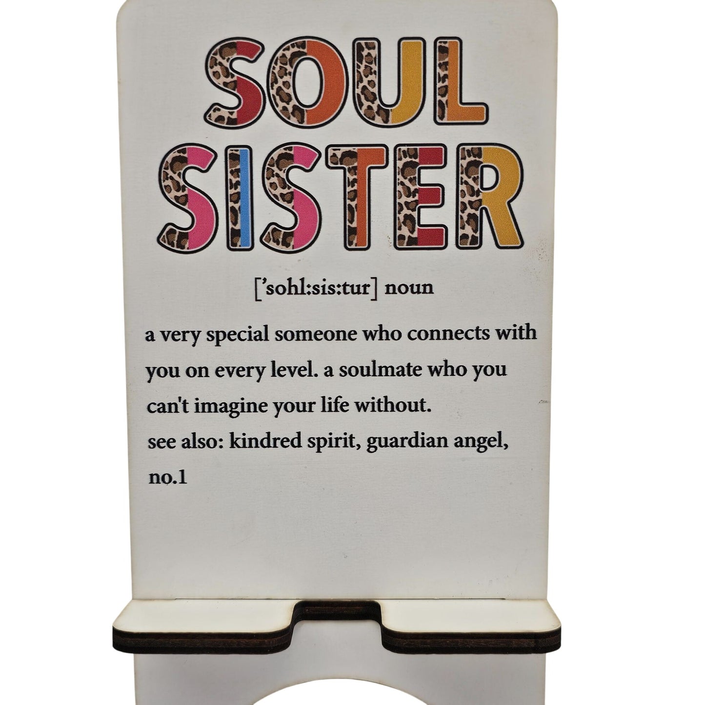 "Soul Sister" Wooden Plaque
