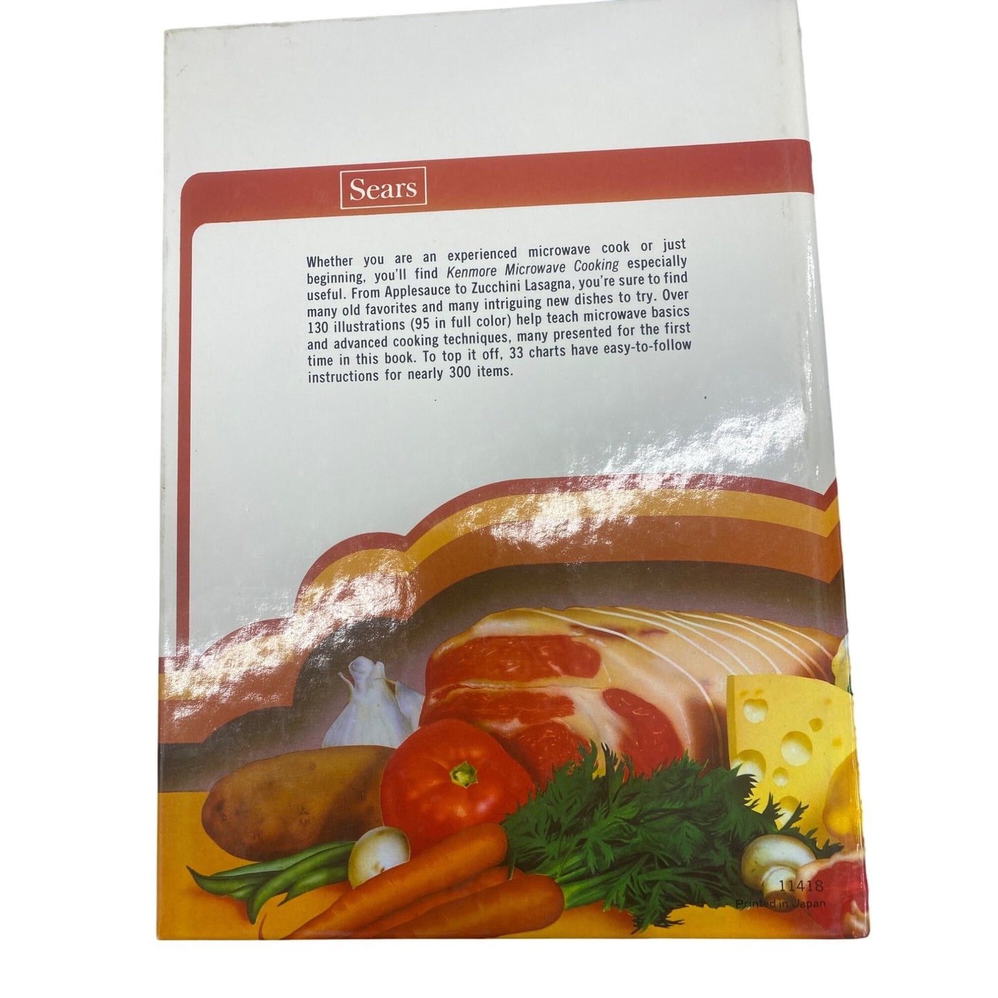 Kenmore Microwave Cooking Hardcover Book