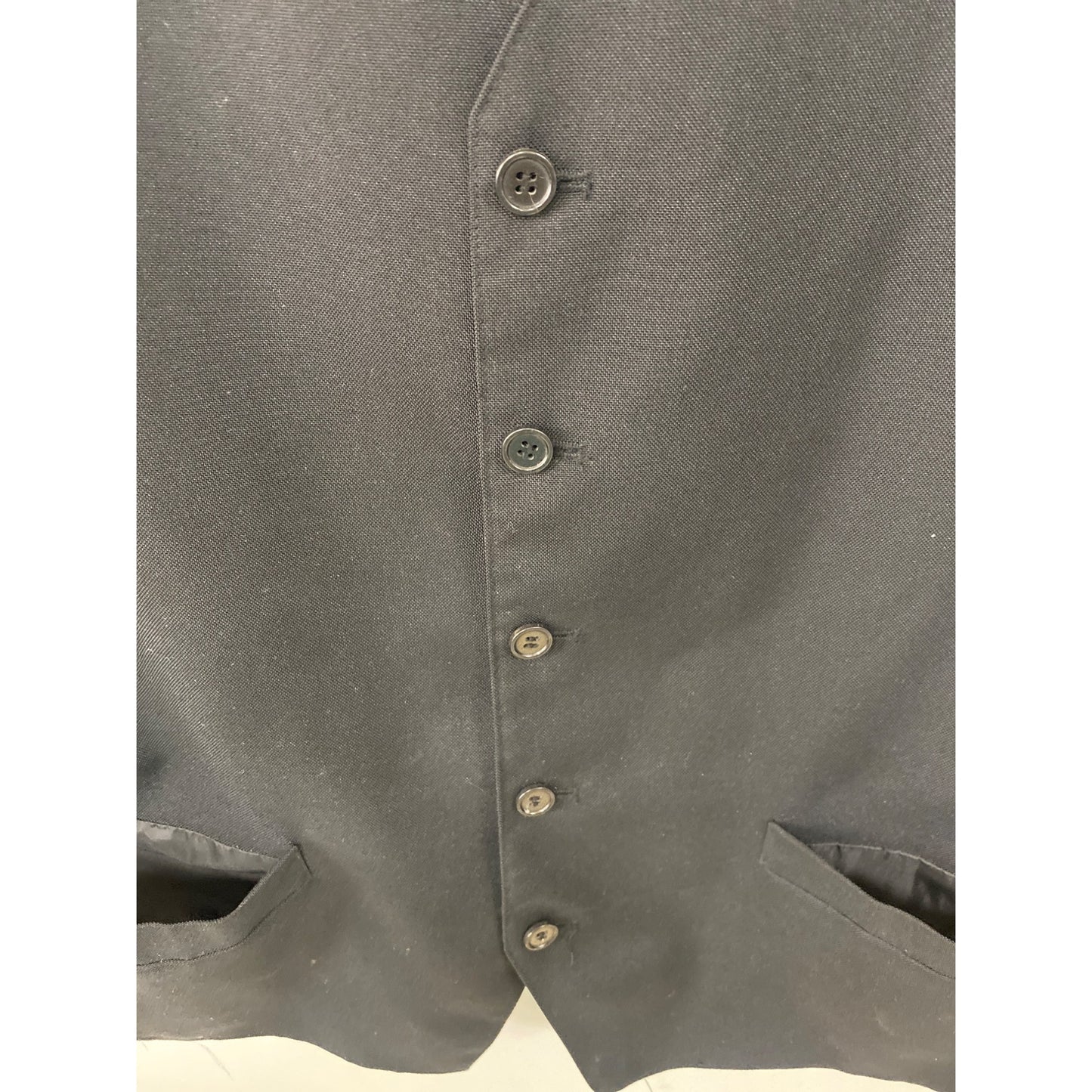 Edwards Mens Black Vest XLR Made In China