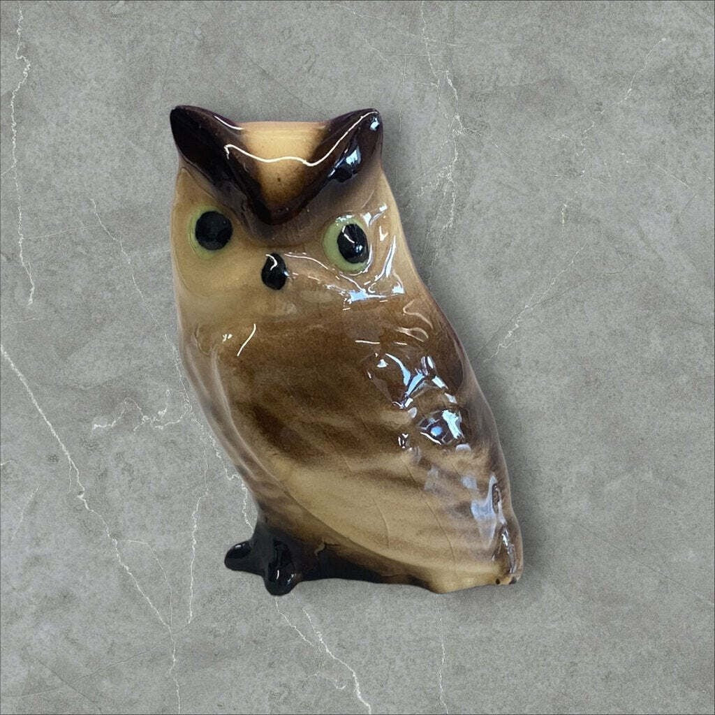 Hagen Renaker Original Brown Owl Figurine Miniature