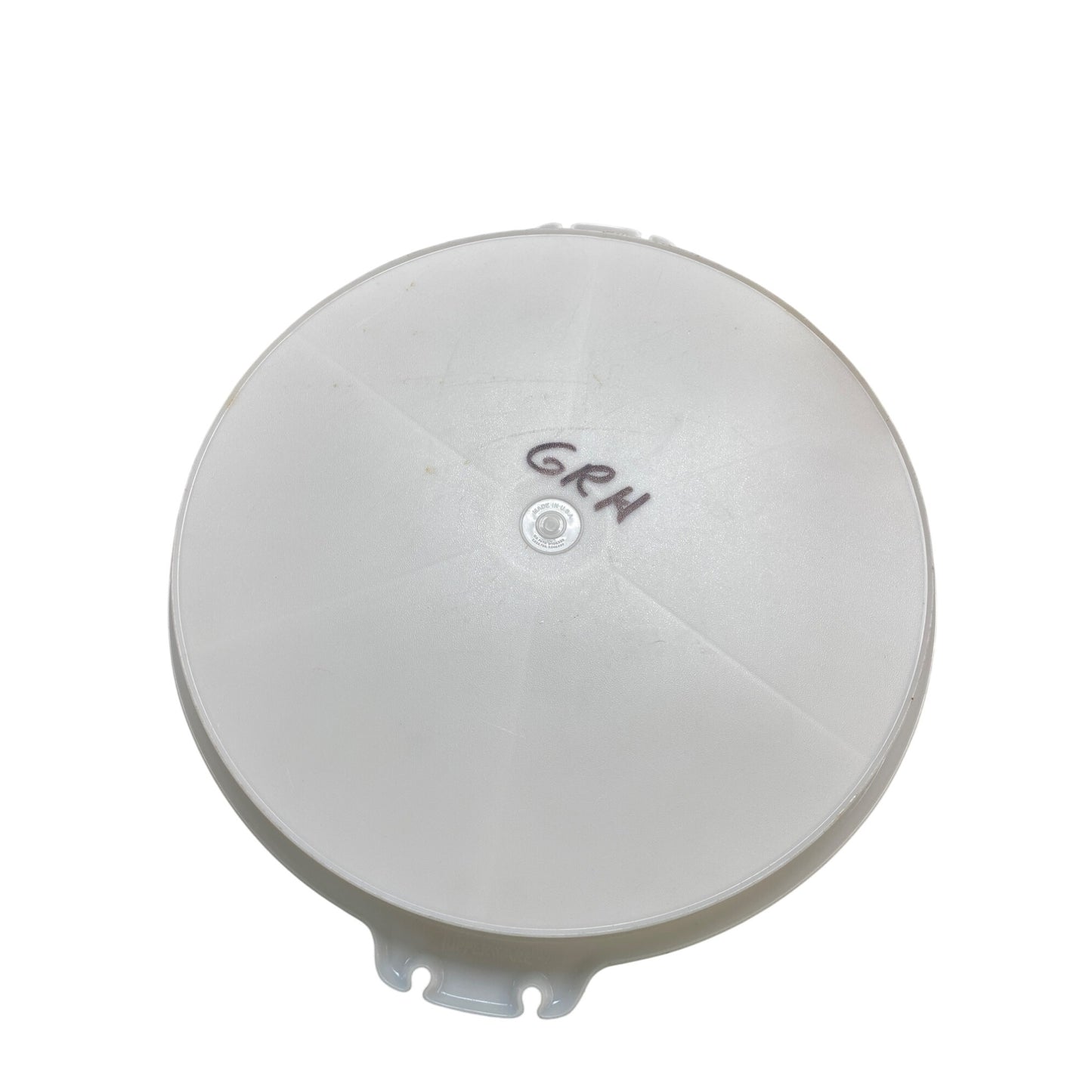 Tupperware Round Serving Center Set With Lid & Dividers