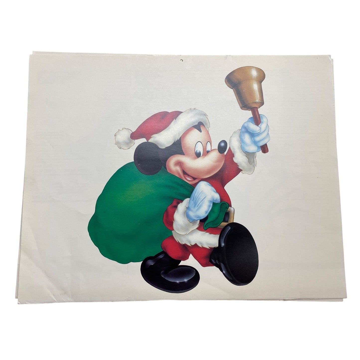 1986 Disney Channel Callander Art Prints: Mickey Minnie Donald Daisy Goofy & Tinker Bell