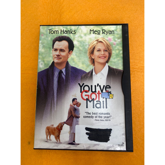 Youve Got Mail DVD 1998 Romantic Comedy Starring Tom Hanks & Meg Ryan