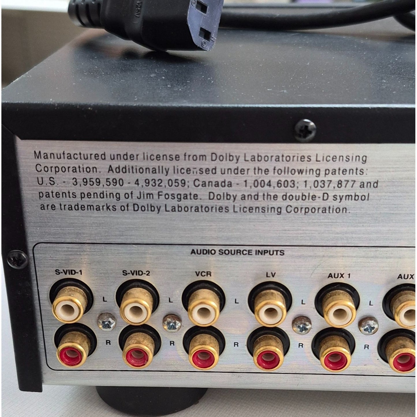 Vintage Fosgate Audionics Digital Servo Logic Surround Sound Processor Model Four Audiophile Audio Equipment