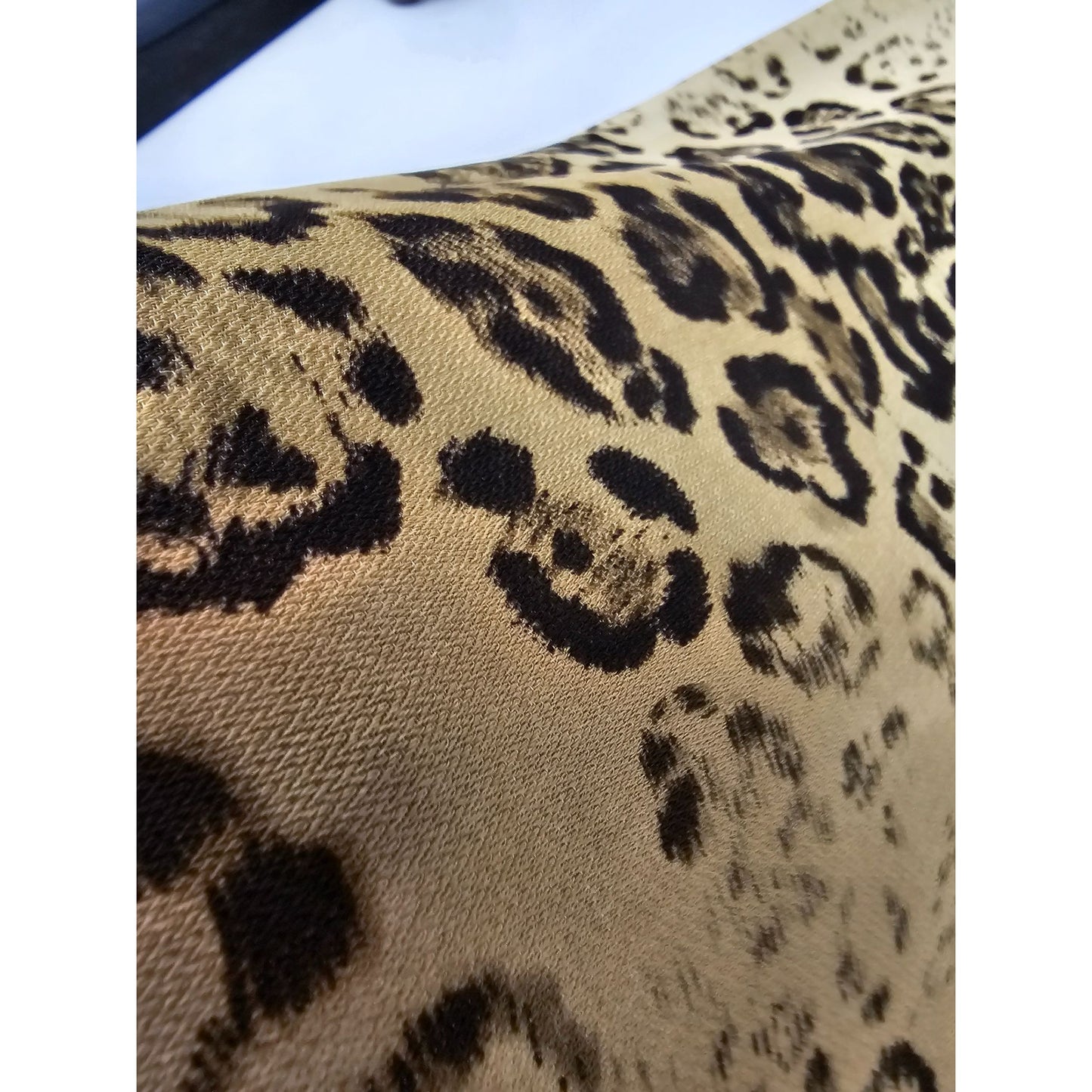 Animal Print Fabric Leopard Pattern 58" W X 37" L