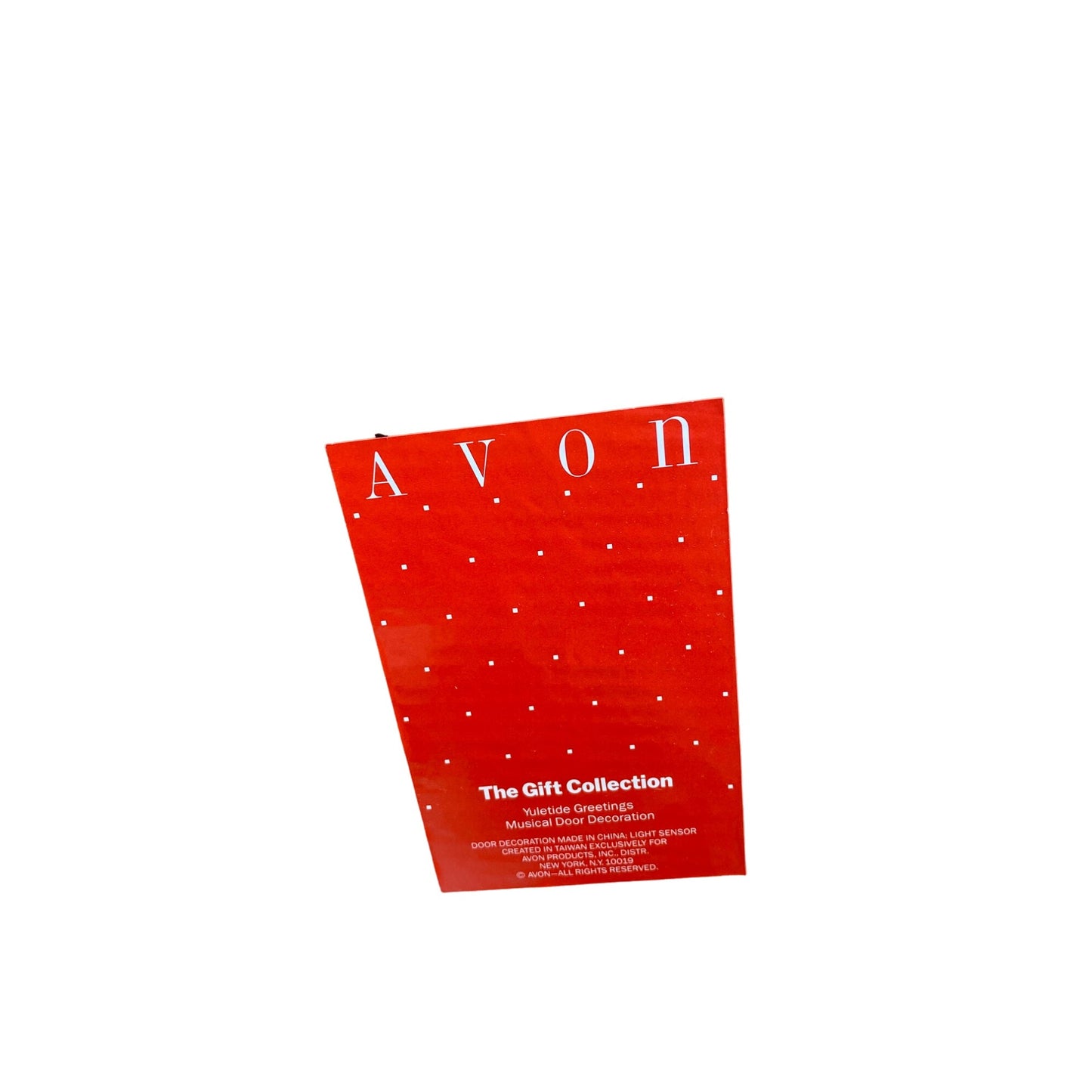 Avon Christmas Wall Tree