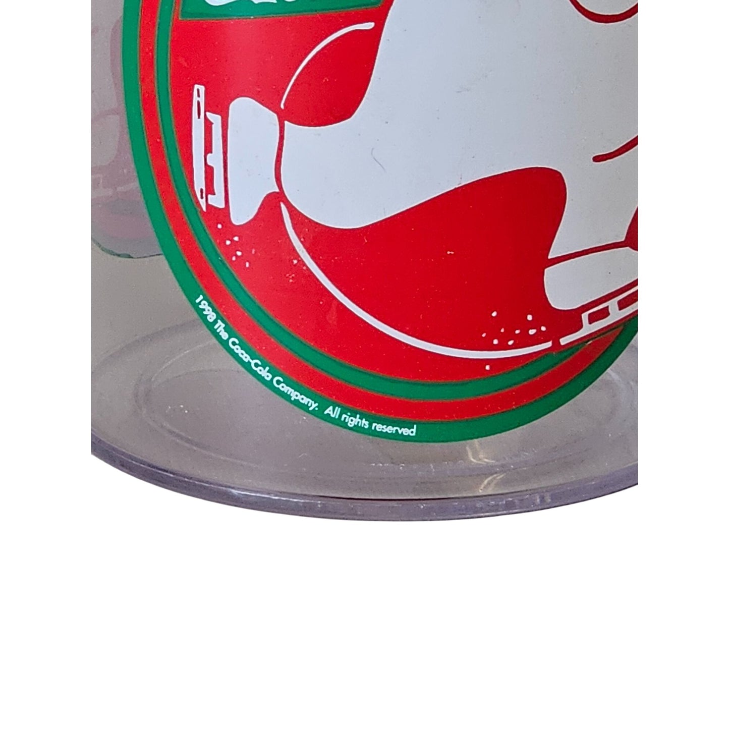1997 Coke Polar Bear Singing Mug