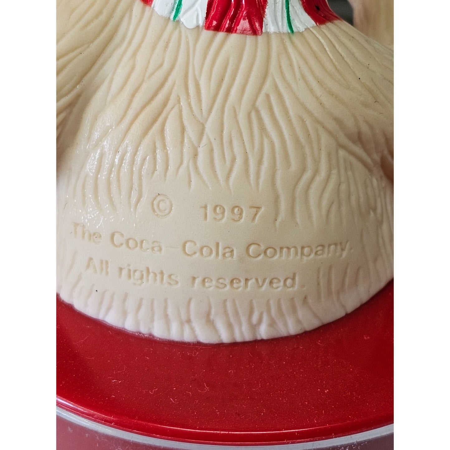 1997 Coke Polar Bear Singing Mug