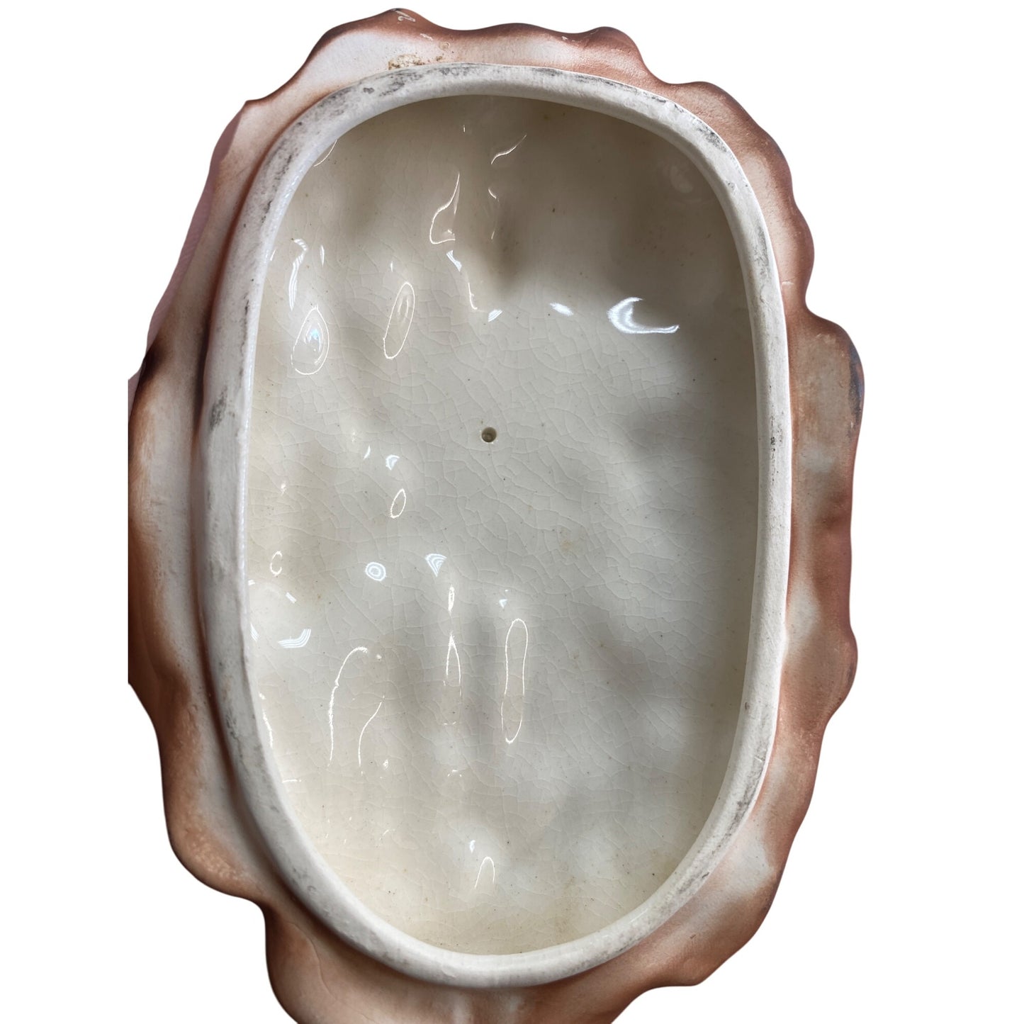 Vintage Dish With Lid & Child Design