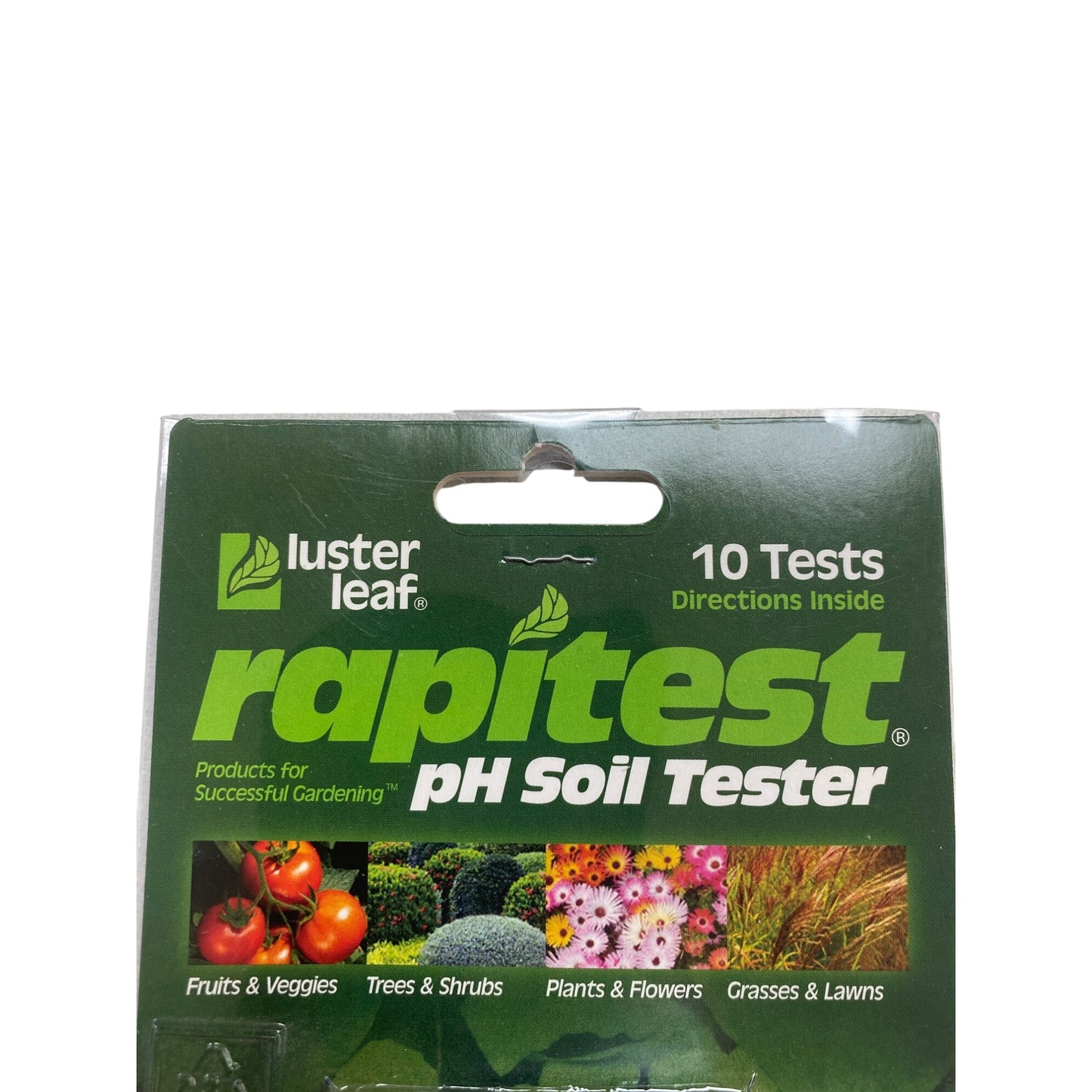 Luster Leaf Rapitest 10-Test pH Soil Tester For Gardening Fruits/Vegetables/Trees/Shrubs