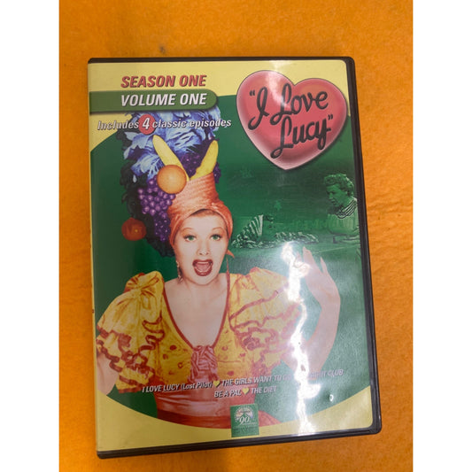 "I Love Lucy" Season One Volume One DVD