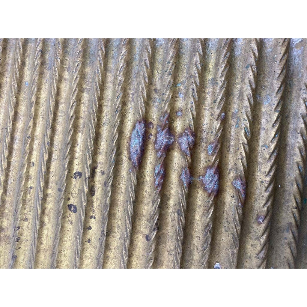 Vintage Wooden Hand Wash Washboard Gold Brown 24"