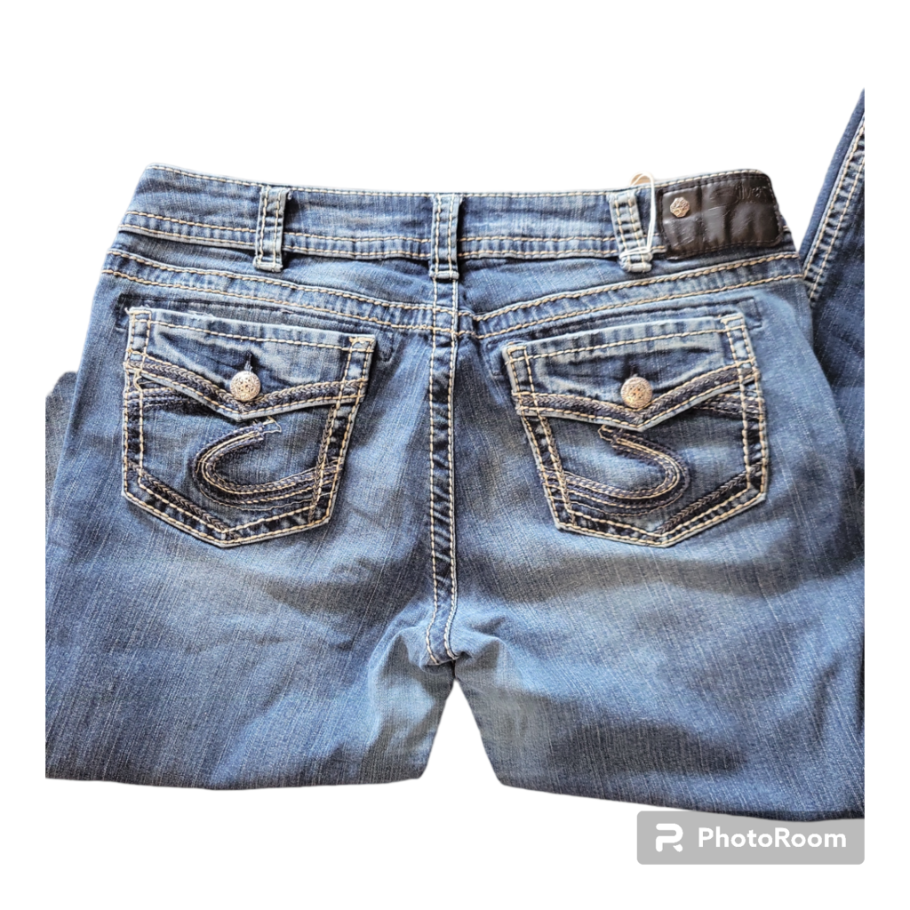 Silver Jeans Suki Mid Slim Boot size W32/L31