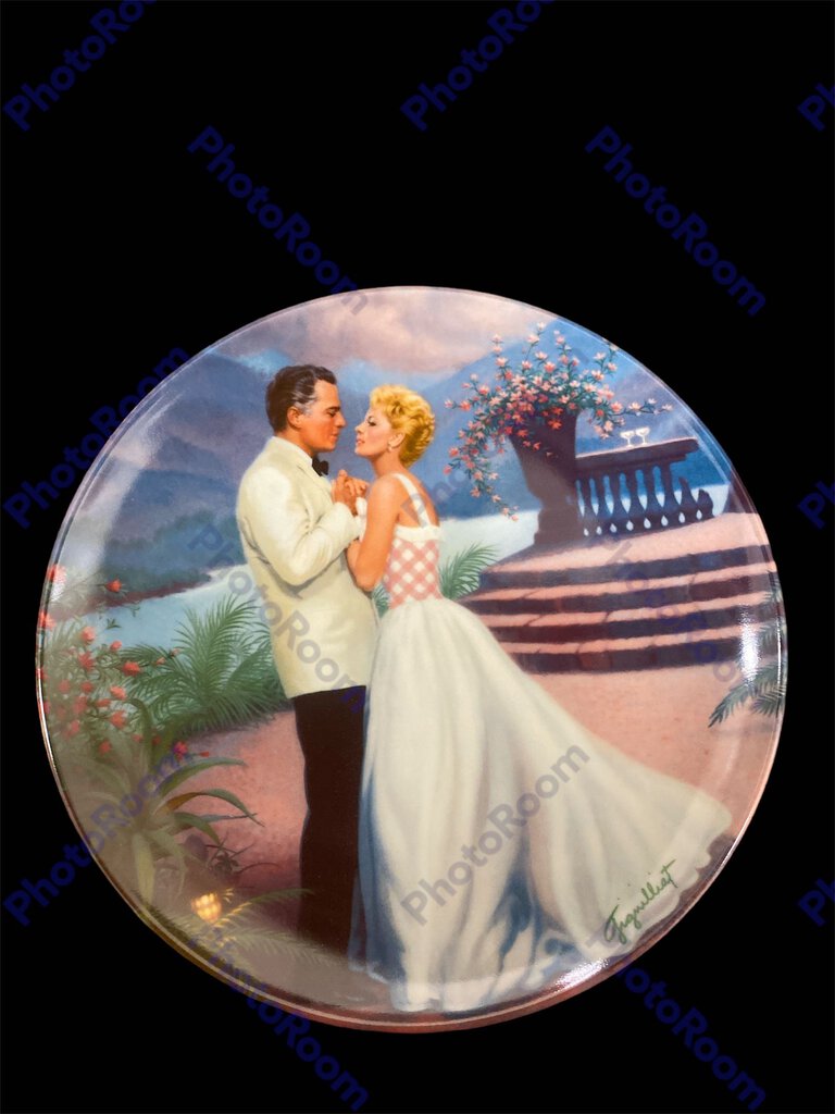 Edwin M. Knowles "Some Enchanted Evening" Collectible Plate