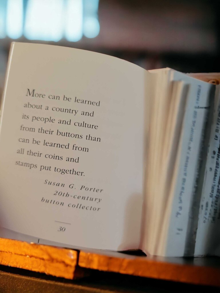 THE Button Book Mini Hardcover 1996