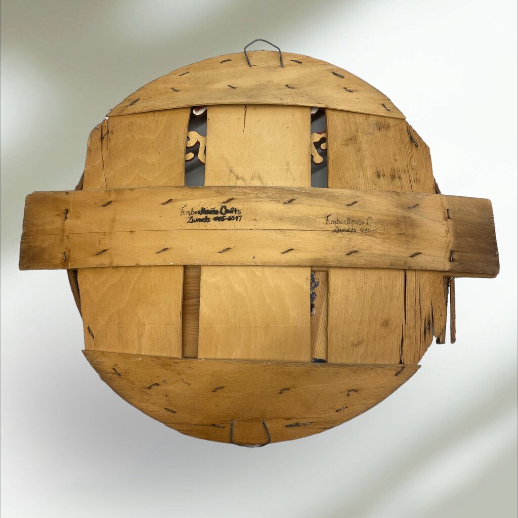 Vintage Country Friends Wooden Wall Art 17.5" Wide 15"Tall