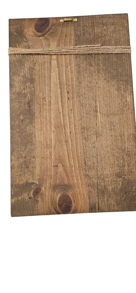 "BELIEVE THERE IS GOOD IN THE WORLD" Wooden Wall Hanging Plaque