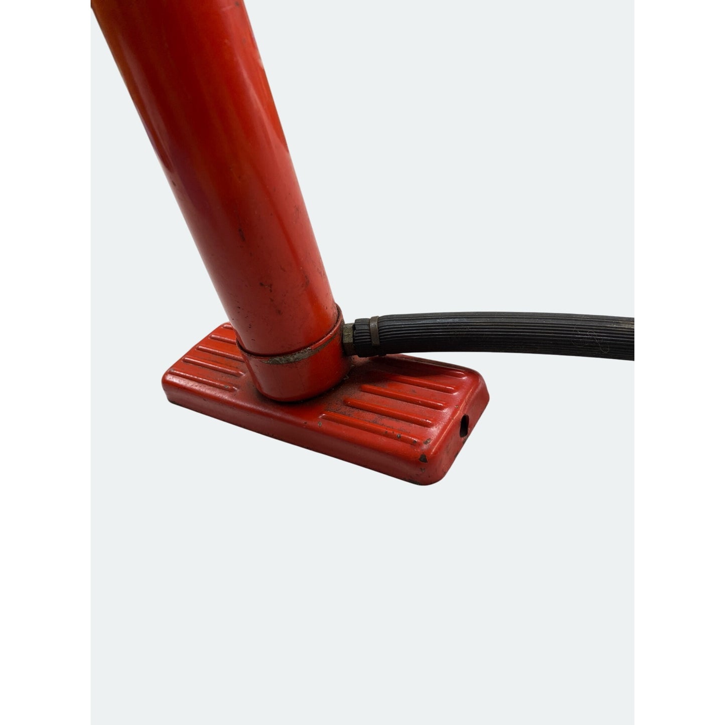 Vintage Red Bicycle Pump