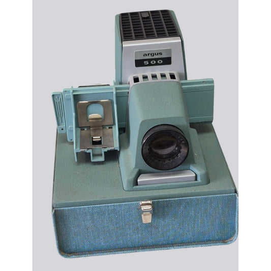 Vintage Argus 500 Stack Slide Projector Model 554 Works