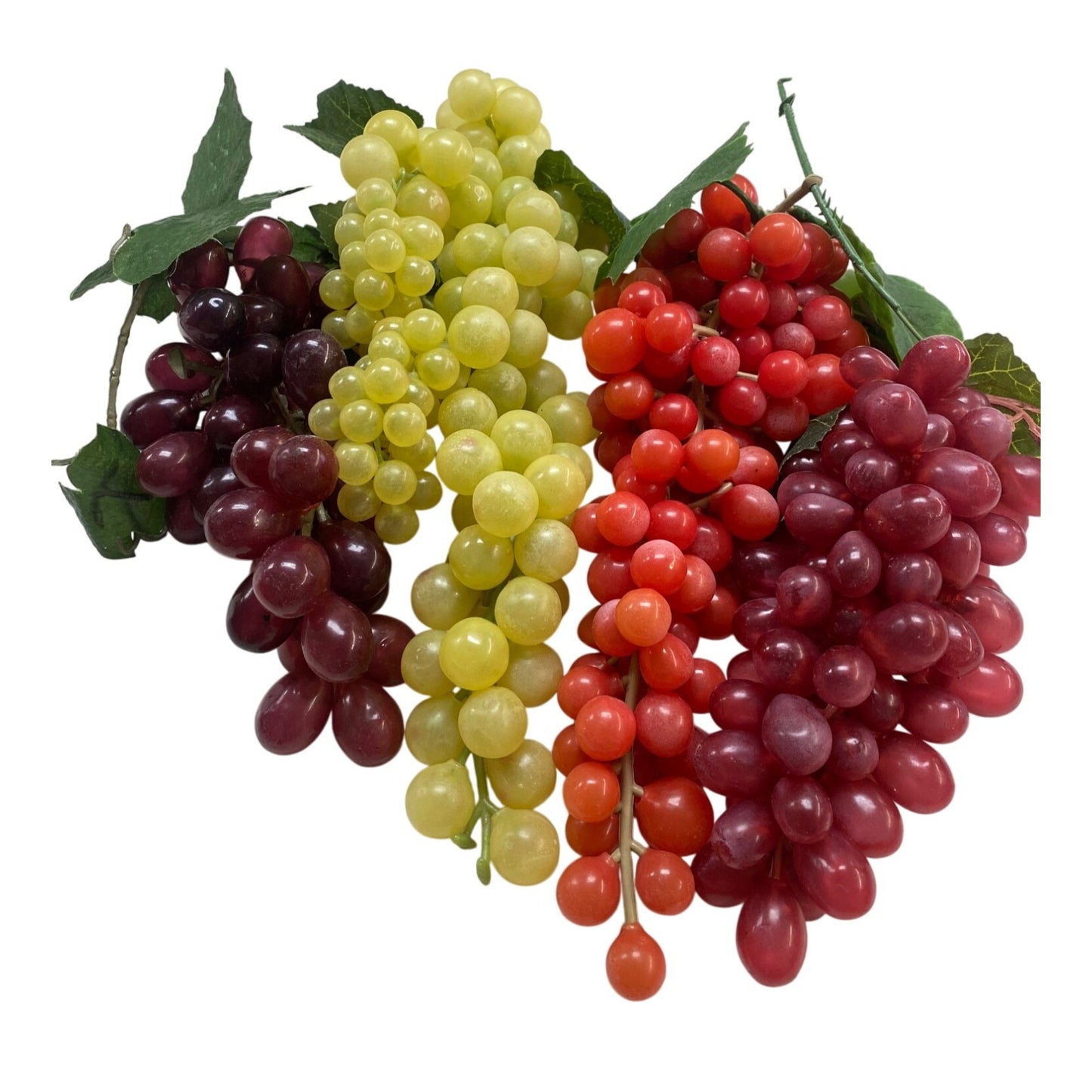 Artificial Grape Cluster Bundle - 4 Pieces