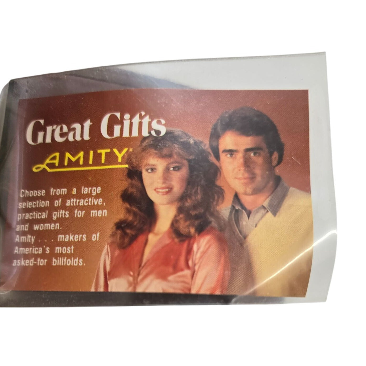 Amity Cowhide Leather Wallet Brown Mens Bifold