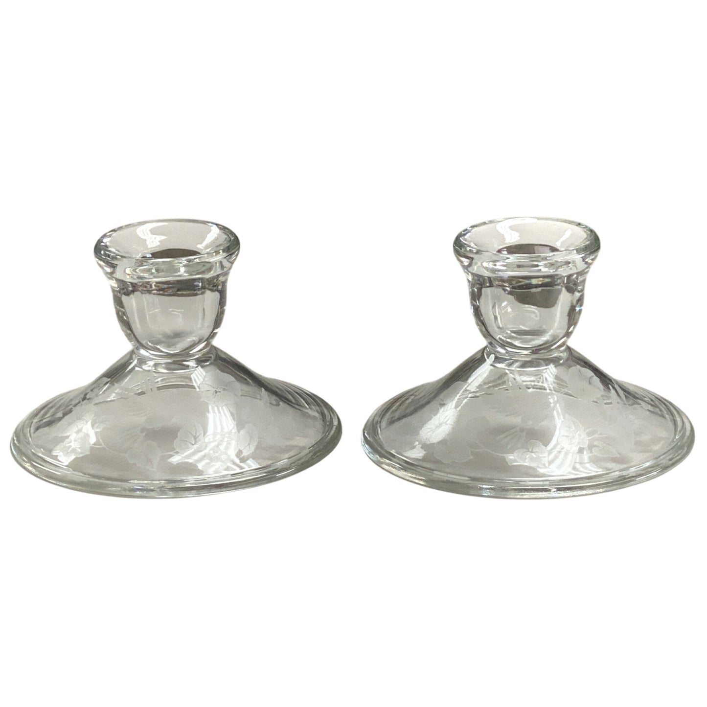 Avon 24% Lead Crystal Candle Holders