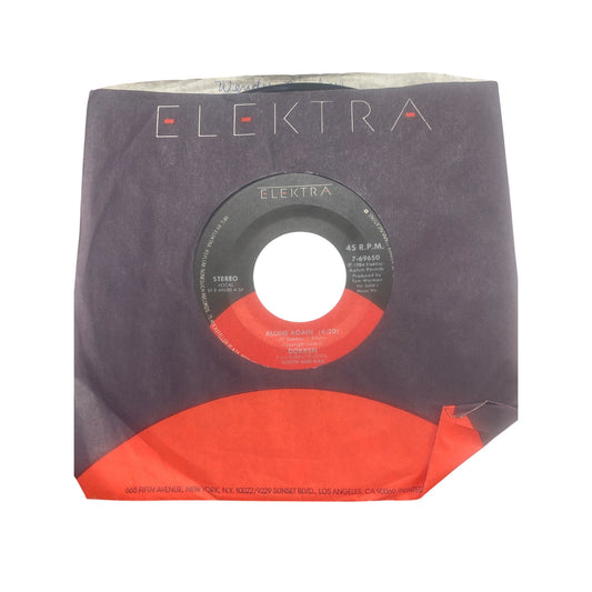 Elektra Records 45 RPM Vinyl Record: Alone Again By Dokken