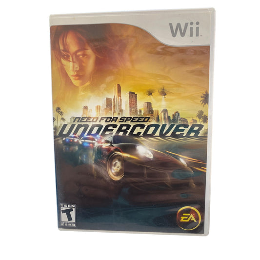 Need For Speed: Undercover Wii Game Complete With Box & Manual