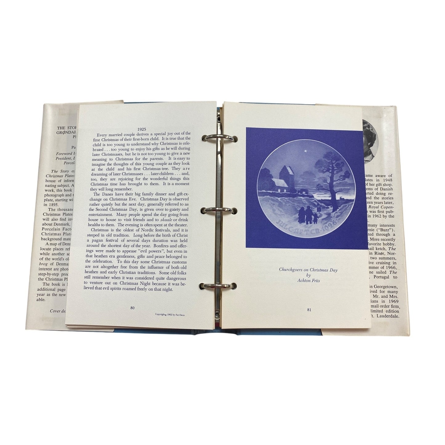 The Story Of Bing & Grøndahl Christmas Plates Hardcover By Pat Owen