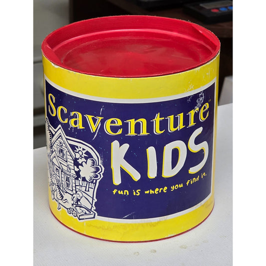 Kids Scavenger Hunt Scaventure Find Game Non-Electronic Fun 2007 Ages 6-12