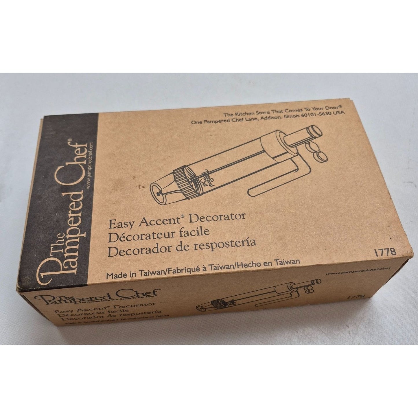 Pampered Chef Easy Accent Decorator 1778 NEW