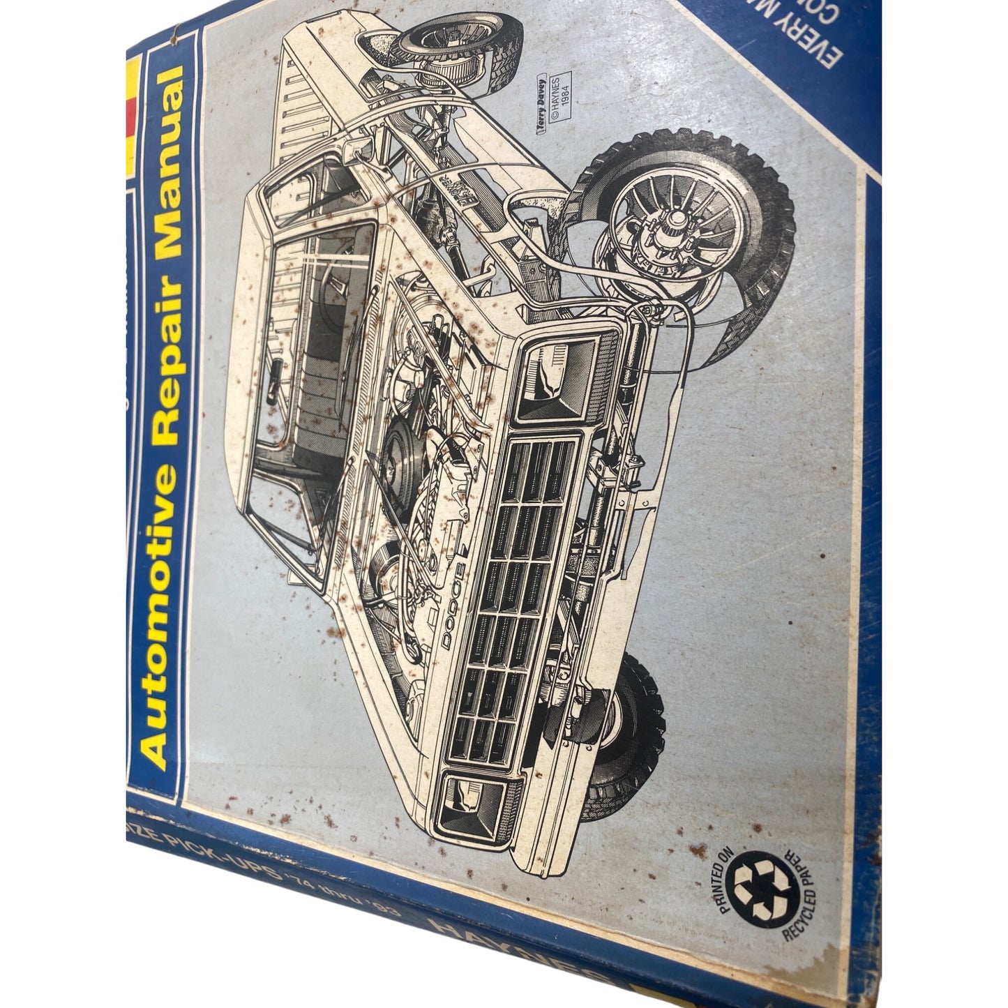 Dodge Pick-Ups Automotive Repair Manual 1974-1993 Haynes 30040