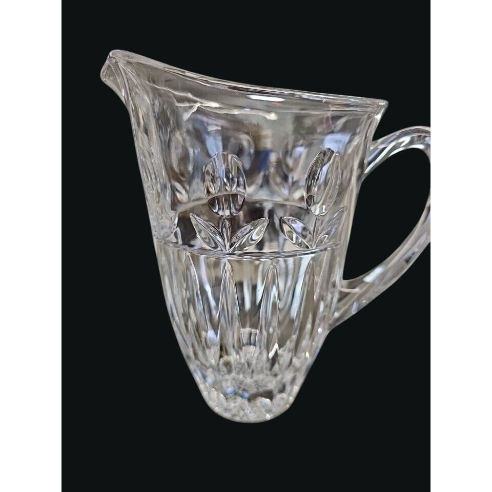 Block Crystal Tulip Garden Pitcher