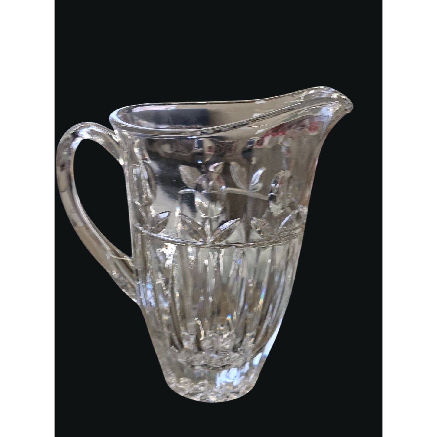 Block Crystal Tulip Garden Pitcher