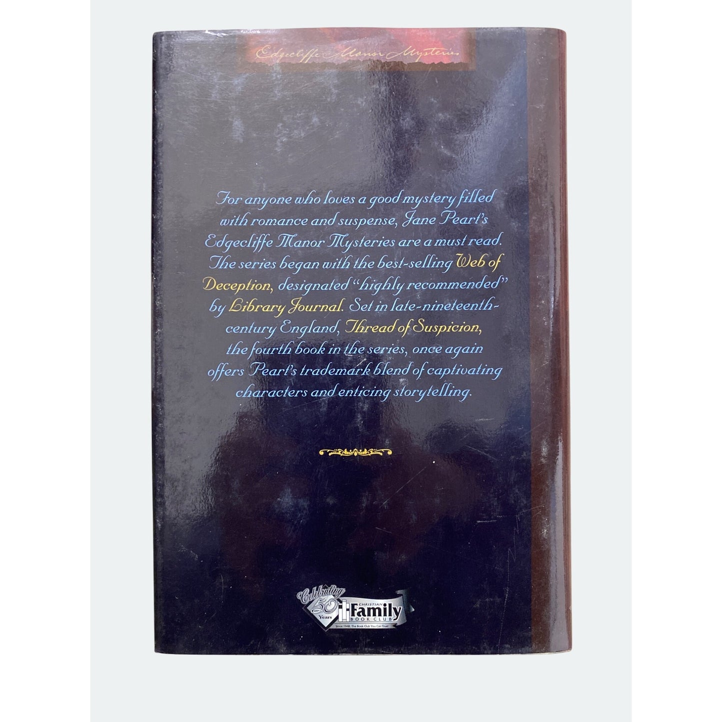 Thread Of Suspicion By Jane Peart