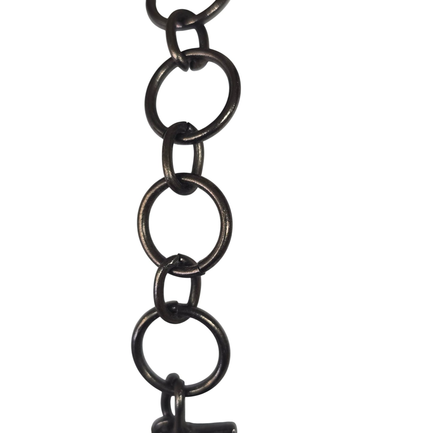 Vintage Multi-Chain Necklace Clear Rhinestone