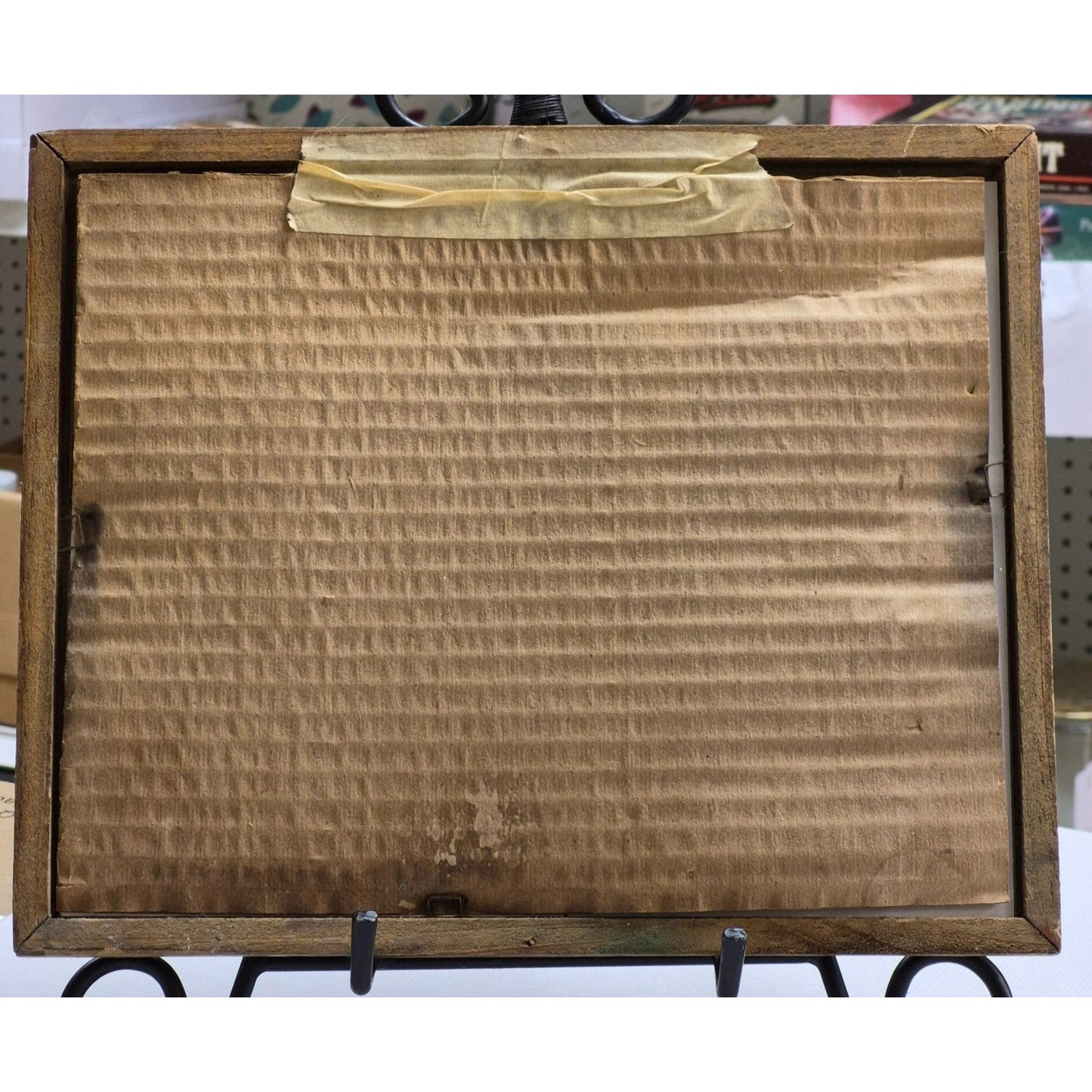 Vintage "Live To Ride" Framed Art With Eagle Design