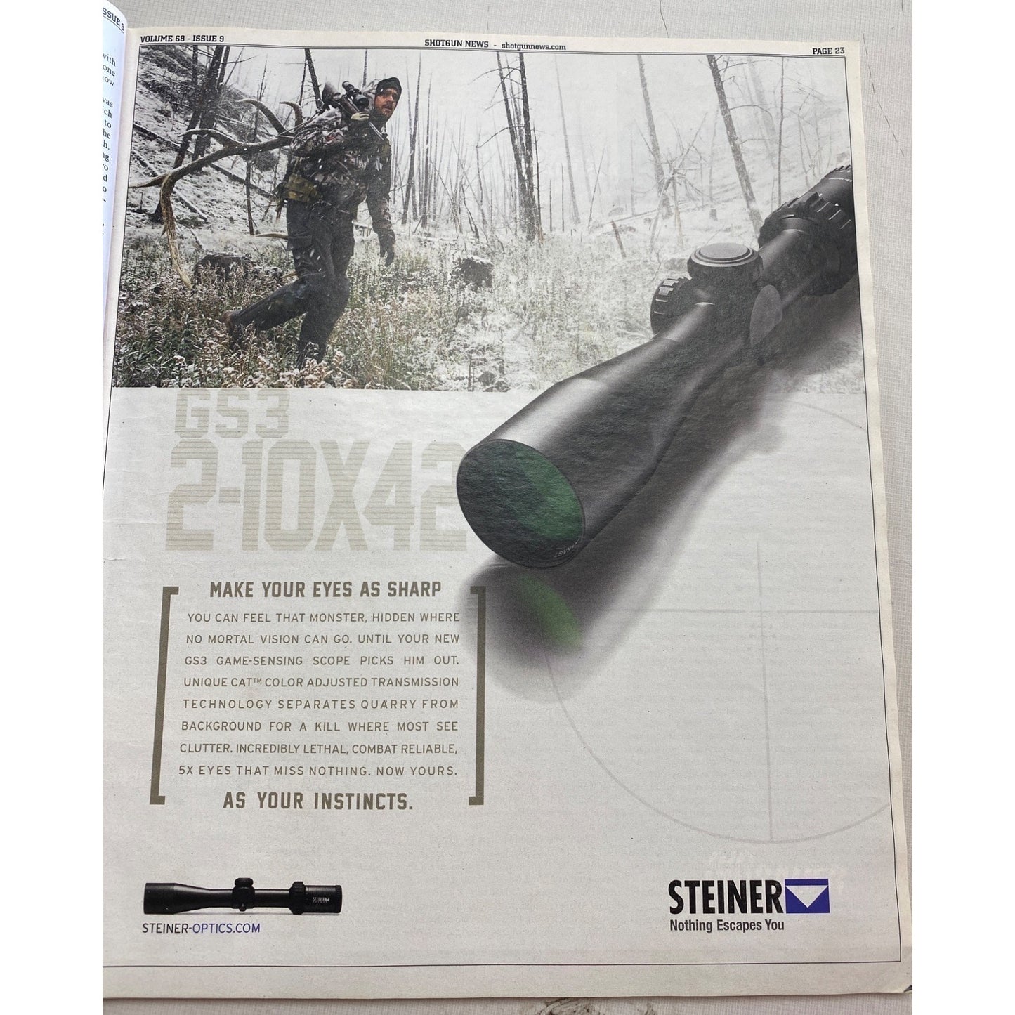 Glock Firearms Catalog Featuring Popular Models Gen 4 19 17 20SF 26 22 23 & 21SF With Specifications