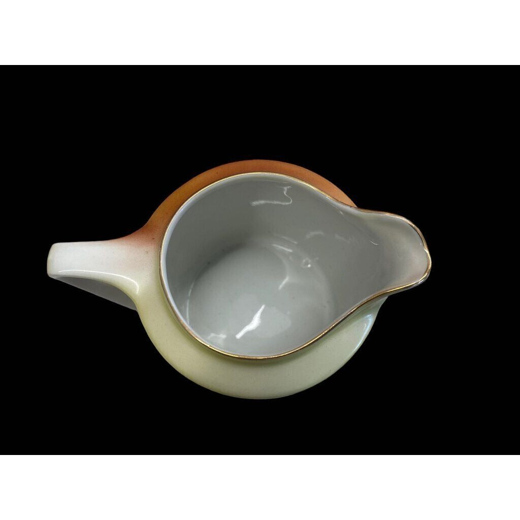 Vintage Cream & Sugar Bowl Set Made in Germany #94 & #136 Yellow Rose